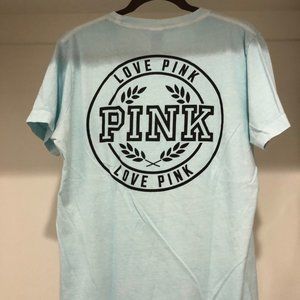 PINK Victoria's Secret Blue Tee Shirt